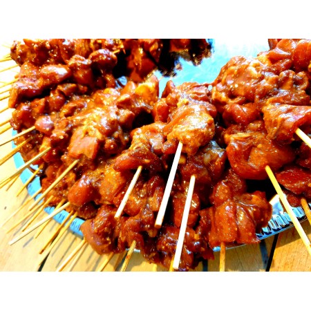 BBQ Saté kip of varken (10st)