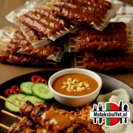 Gevacuümeerde Molukse Saté (10st)