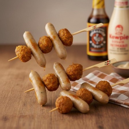 BBQ gehaktbal worst spies (5st)