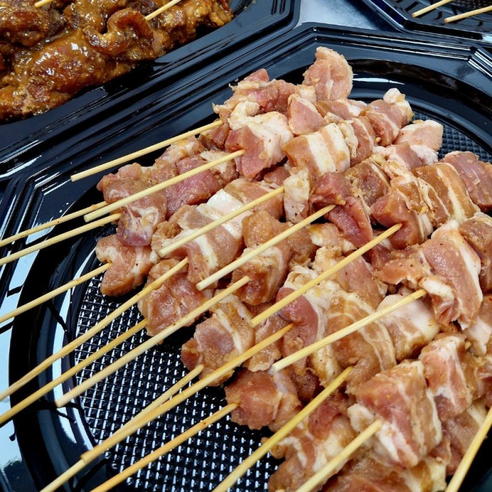 BBQ Saté spek BBQ Saté spek