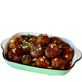 Saté balletjes Saté balletjes