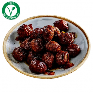 Ketjap balletjes vegetarisch