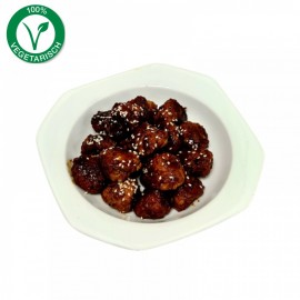 Teriyaki balletjes vegetarisch Teriyaki balletjes vegetarisch
