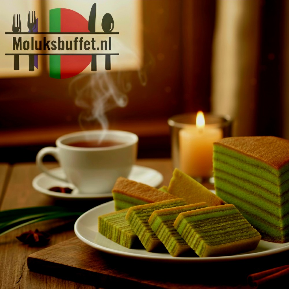 Spekkoek pandan Spekkoek pandan