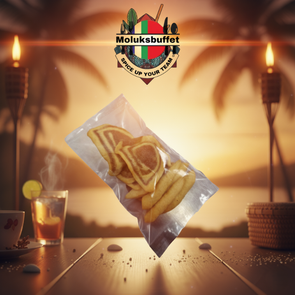 Kue buncis kuping gajah 10 stuks verpakt Kue buncis kuping gajah 10 stuks verpakt