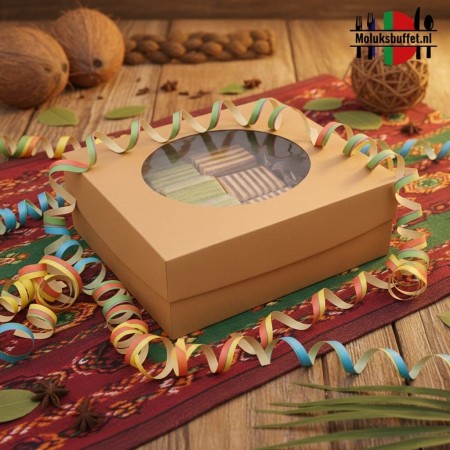 Mix-box Spekkoek & Spongecake