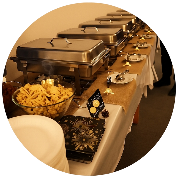 Tot in de puntjes van A tot Z volledig verzorgd. Moluksbuffet Bedum